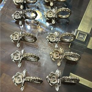 Vintage Princess House Victorian
Rose Silver Plated